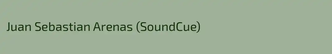 Juan Sebastian Arenas (SoundCue)